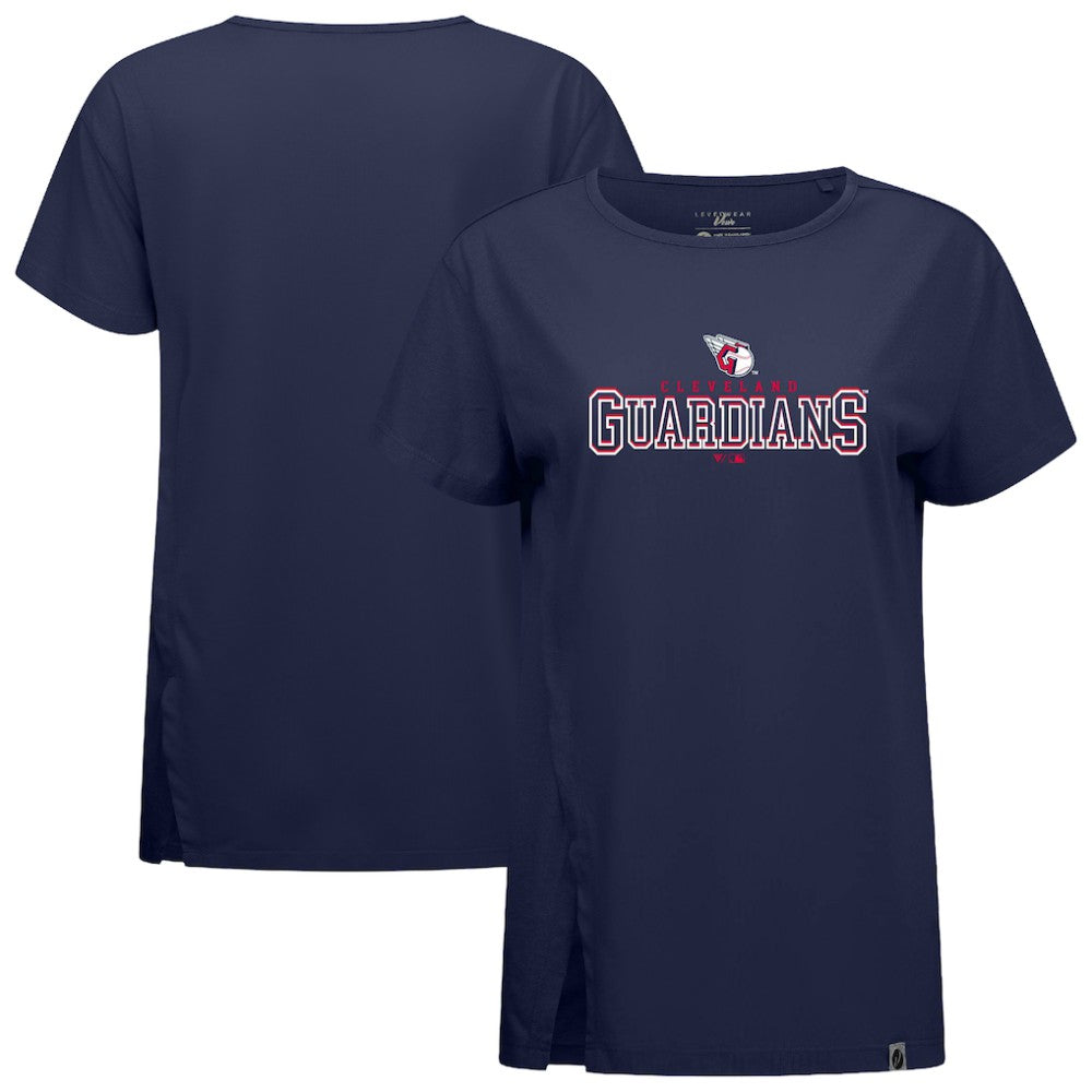MLB Cleveland Guardians Levelwear Women's Influx Journey T-Shirt