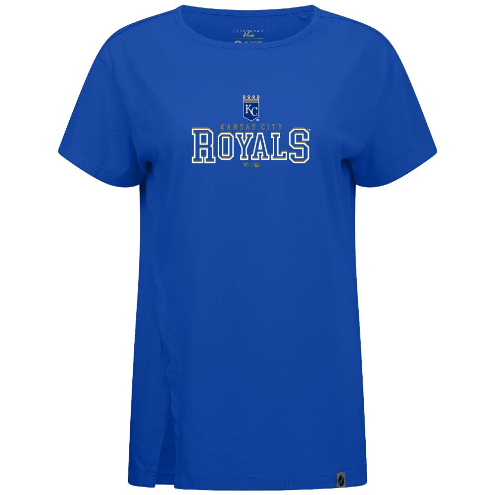 MLB Kansas City Royals Levelwear Women's Influx Journey T-Shirt