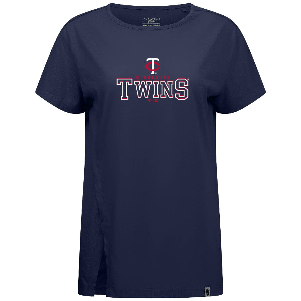 MLB Minnesota Twins Levelwear Women's Influx Journey T-Shirt