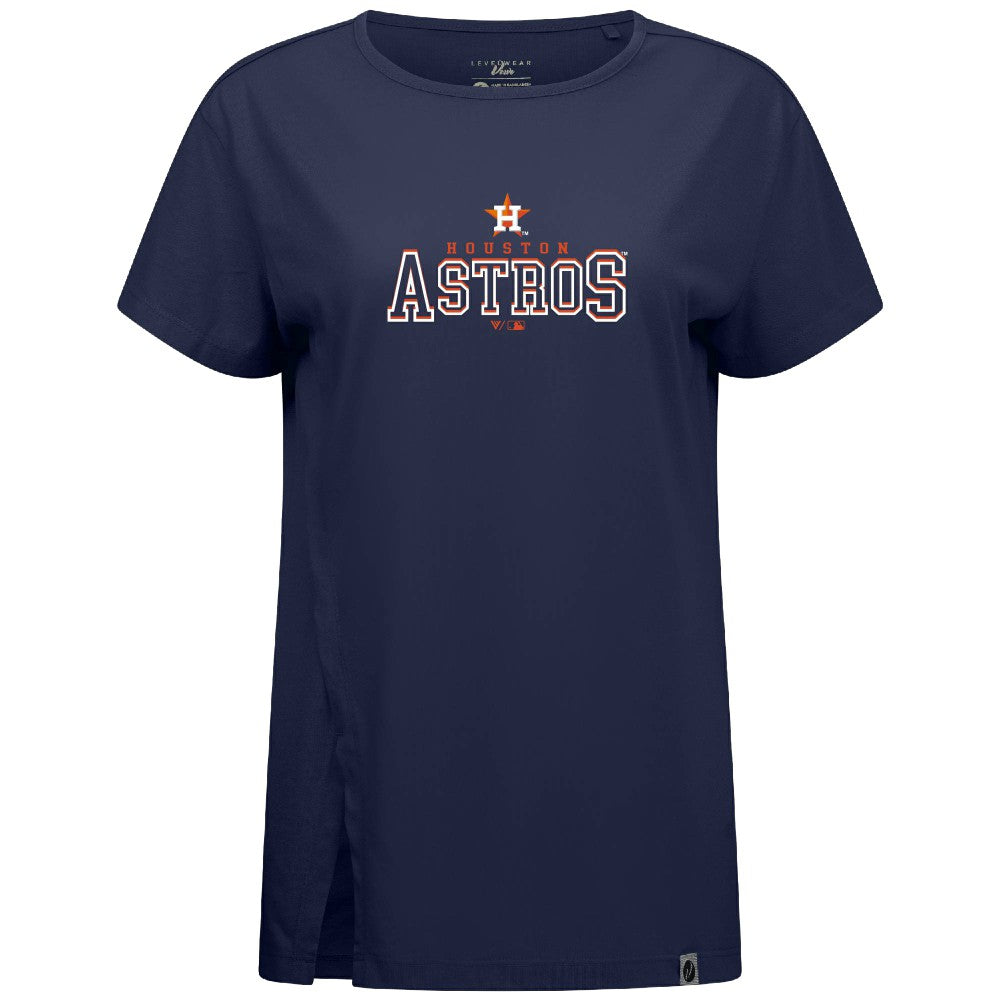 MLB Houston Astros Levelwear Women's Influx Journey T-Shirt