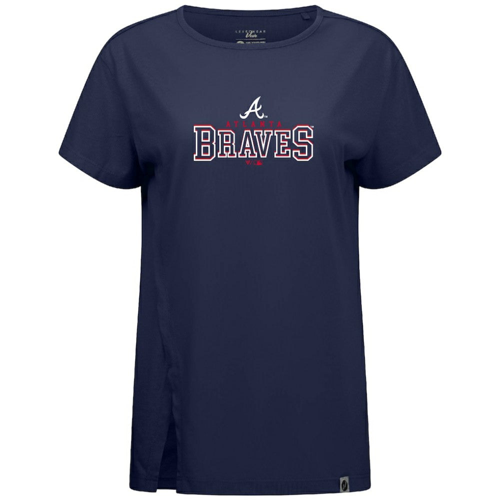MLB Atlanta Braves Levelwear Women's Influx Journey T-Shirt