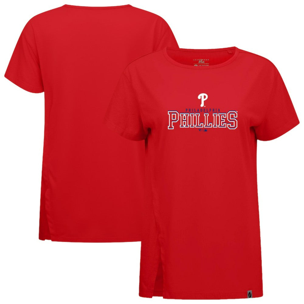 MLB Philadelphia Phillies Levelwear Women's Influx Journey T-Shirt