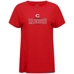MLB Cincinnati Reds Levelwear Women's Influx Journey T-Shirt