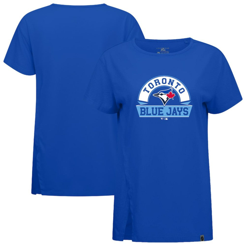 MLB Toronto Blue Jays Levelwear Women's Influx Banner Arch T-Shirt