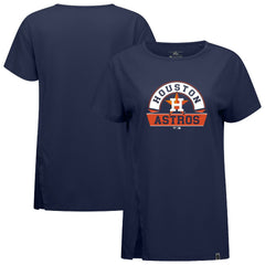 MLB Houston Astros Levelwear Women's Influx Banner Arch T-Shirt