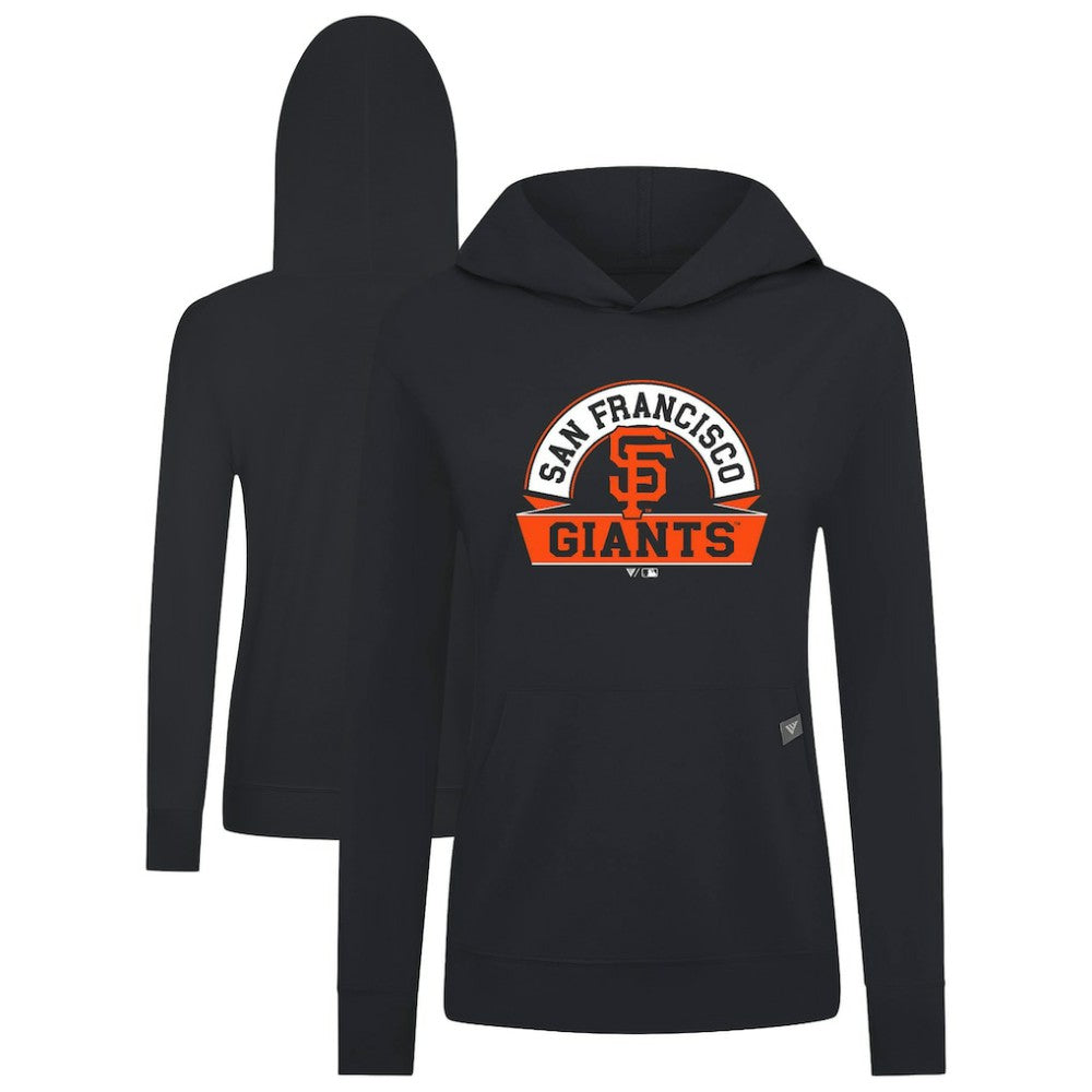 MLB San Francisco Giants Levelwear Women's Relay Banner Arch Long Sleeve T-Shirt Hoodie