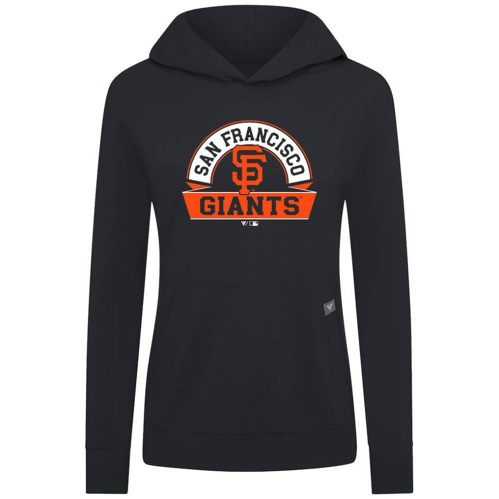 MLB San Francisco Giants Levelwear Women's Relay Banner Arch Long Sleeve T-Shirt Hoodie