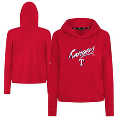 MLB Texas Rangers Levelwear Women's Sweet Sizzle Tri-Blend Hoodie