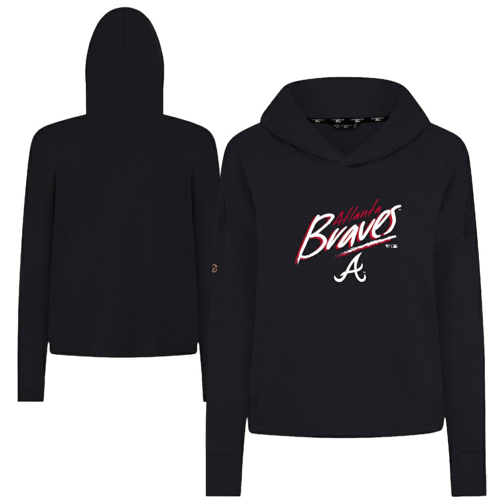 MLB Atlanta Braves Levelwear Women's Sweet Sizzle Tri-Blend Hoodie