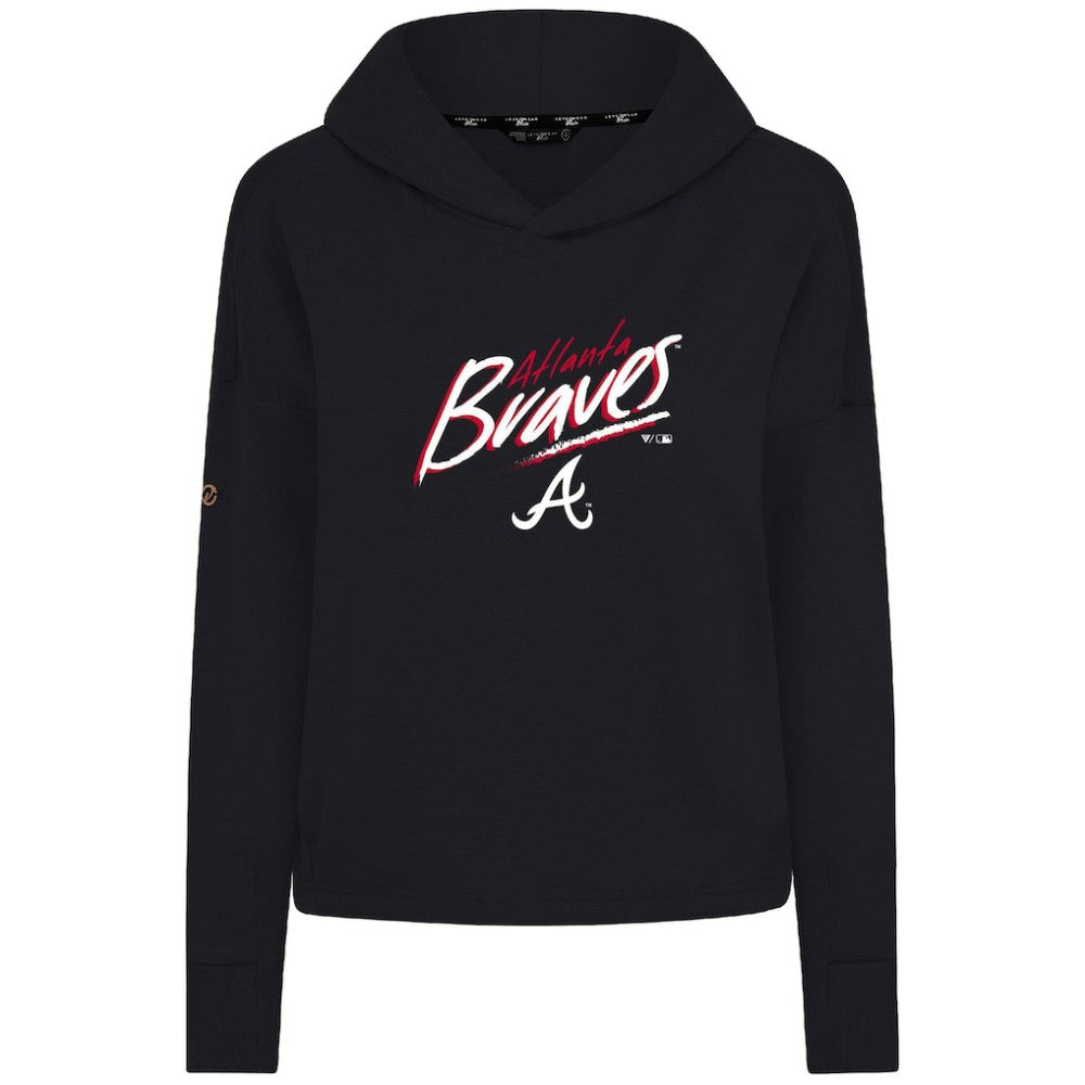 MLB Atlanta Braves Levelwear Women's Sweet Sizzle Tri-Blend Hoodie