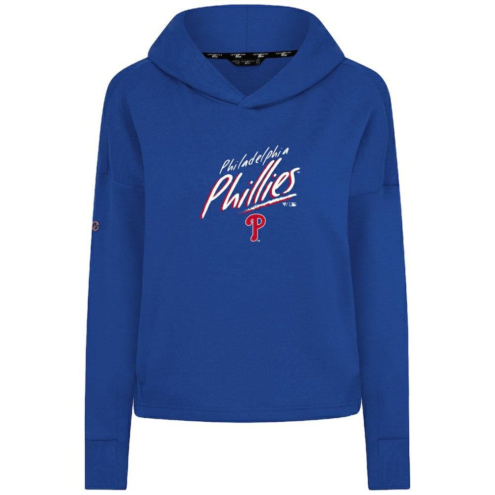 MLB Philadelphia Phillies Levelwear Women's Sweet Sizzle Tri-Blend Hoodie
