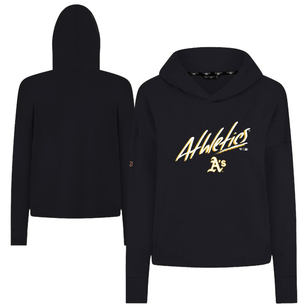 MLB Athletics Levelwear Women's Sweet Sizzle Tri-Blend Hoodie