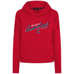 MLB Cleveland Guardians Levelwear Women's Sweet Sizzle Tri-Blend Hoodie
