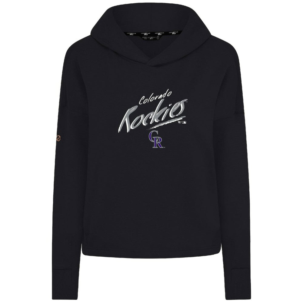 MLB Colorado Rockies Levelwear Women's Sweet Sizzle Tri-Blend Hoodie