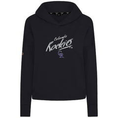 MLB Colorado Rockies Levelwear Women's Sweet Sizzle Tri-Blend Hoodie