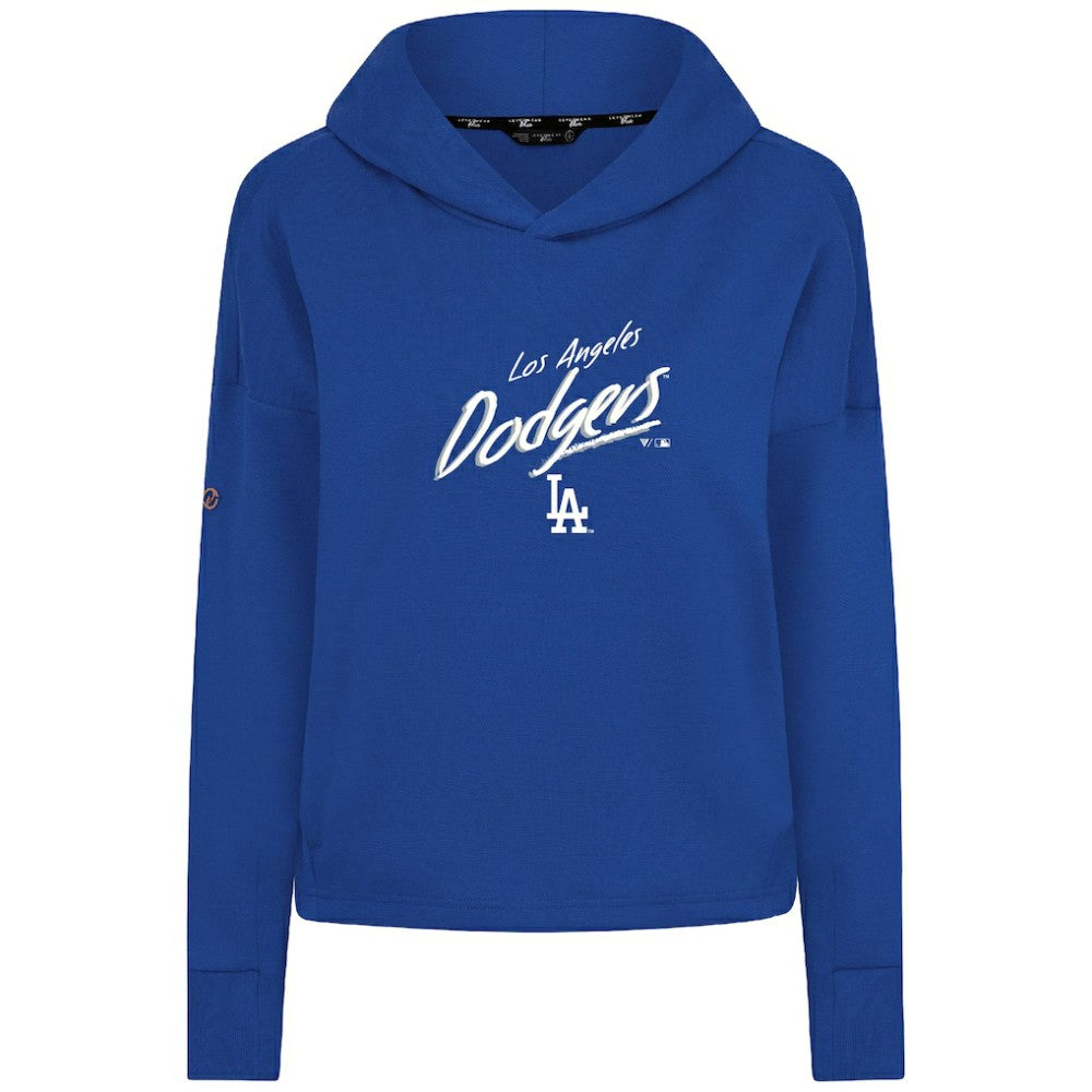 MLB Los Angeles Dodgers Levelwear Women's Sweet Sizzle Tri-Blend Hoodie