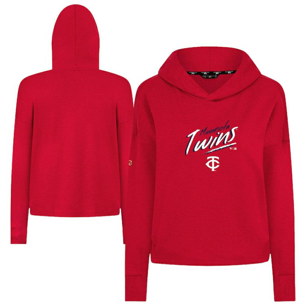 MLB Minnesota Twins Levelwear Women's Sweet Sizzle Tri-Blend Hoodie