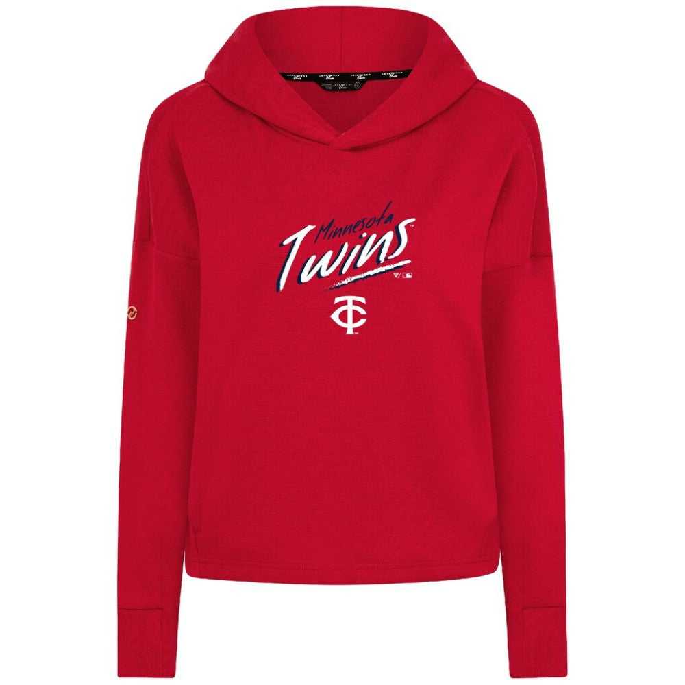 MLB Minnesota Twins Levelwear Women's Sweet Sizzle Tri-Blend Hoodie