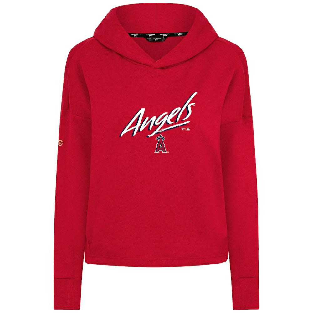 MLB Los Angeles Angels Levelwear Women's Sweet Sizzle Tri-Blend Hoodie