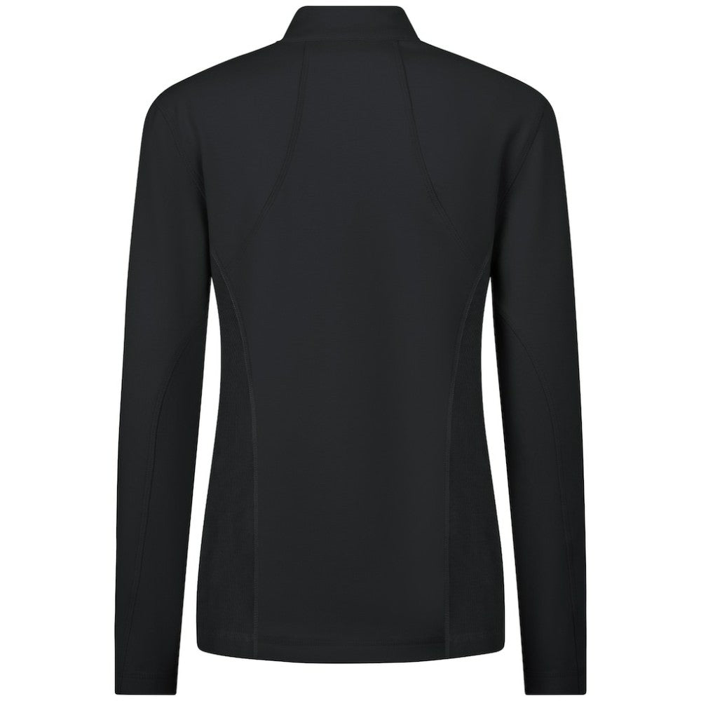 MLB Boston Red Sox Levelwear Women's Upright Insignia 2.0 Quarter-Zip Tri-Blend Top