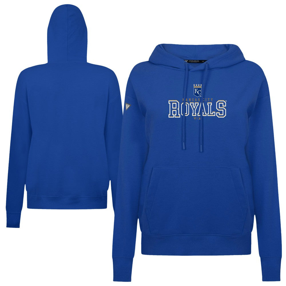MLB Kansas City Royals Levelwear Women's Adorn Journey Hoodie