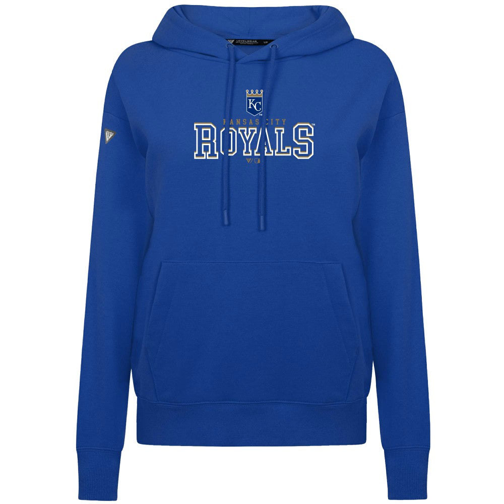 MLB Kansas City Royals Levelwear Women's Adorn Journey Hoodie