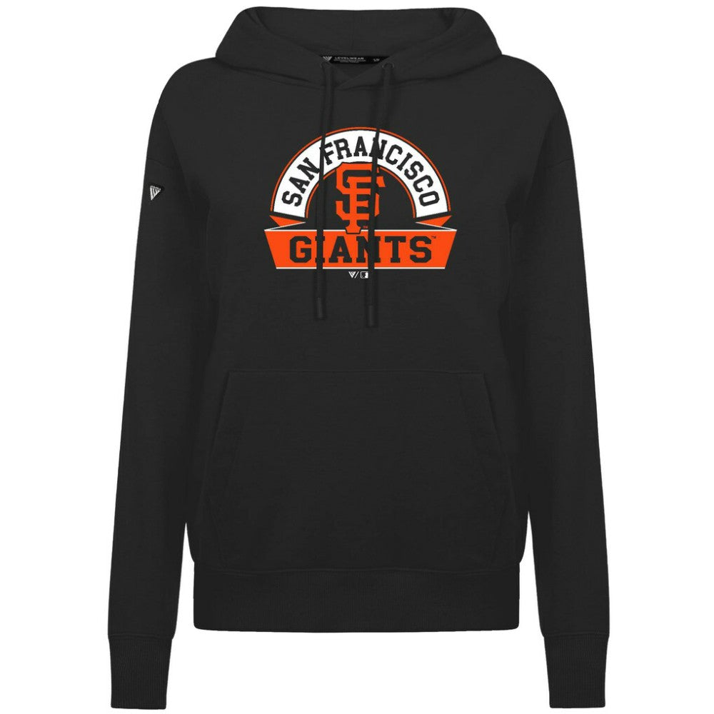 MLB San Francisco Giants Levelwear Women's Adorn Banner Arch Hoodie