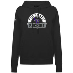 MLB Colorado Rockies Levelwear Women's Adorn Banner Arch Hoodie