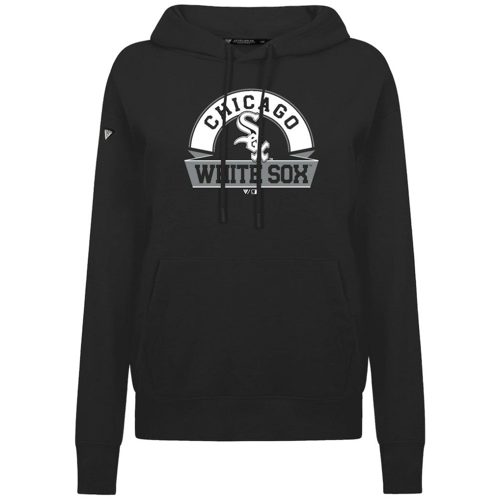 MLB Chicago White Sox Levelwear Women's Adorn Banner Arch Hoodie