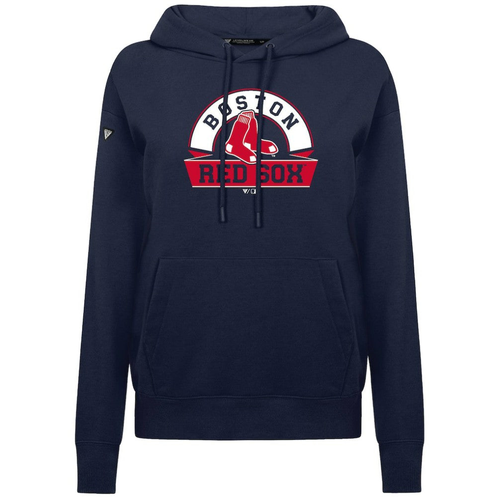 MLB Boston Red Sox Levelwear Women's Adorn Banner Arch Hoodie