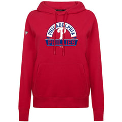 MLB Philadelphia Phillies Levelwear Women's Adorn Banner Arch Hoodie
