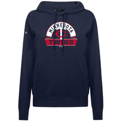 MLB Minnesota Twins Levelwear Women's Adorn Banner Arch Hoodie