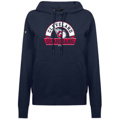 MLB Cleveland Guardians Levelwear Women's Adorn Banner Arch Hoodie