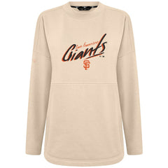 MLB San Francisco Giants Levelwear Women's Oversized Beaudry Sizzle Top