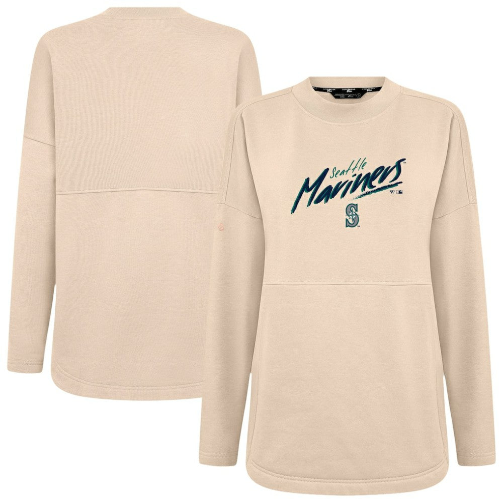 MLB Seattle Mariners Levelwear Women's Oversized Beaudry Sizzle Top
