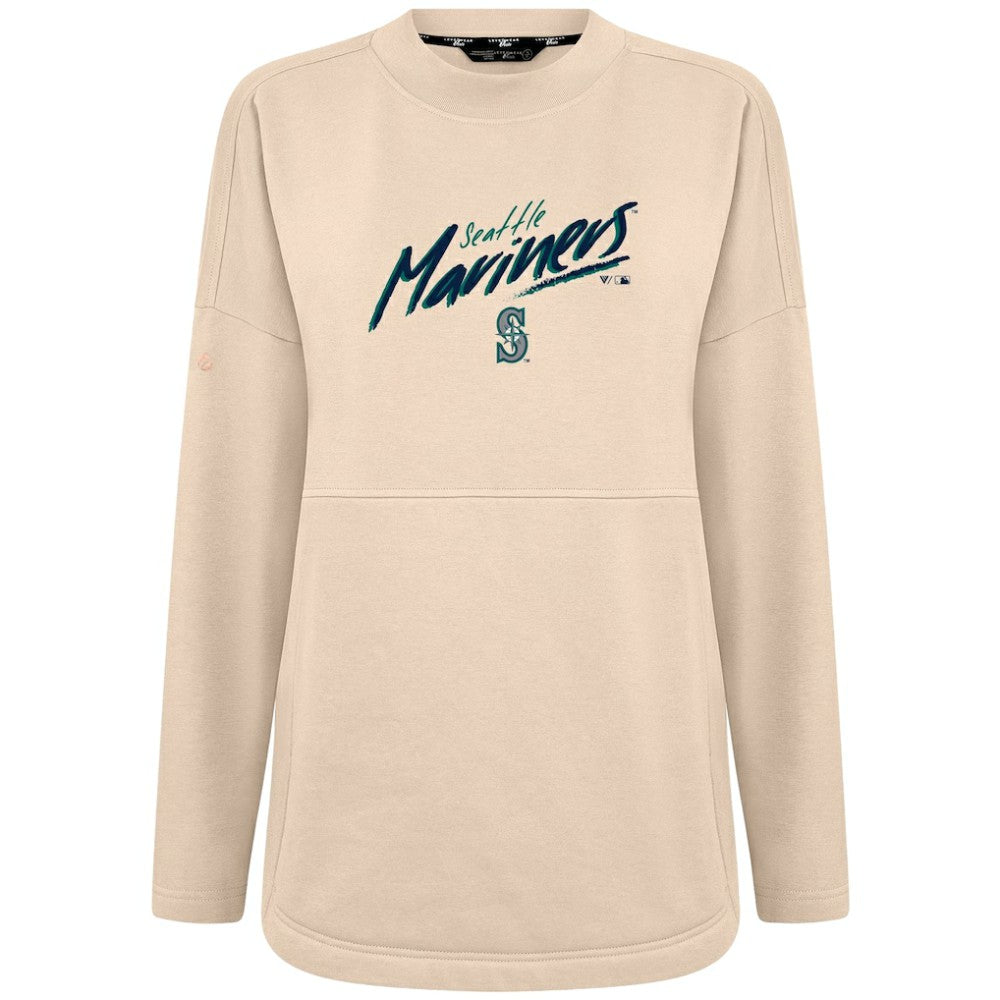 MLB Seattle Mariners Levelwear Women's Oversized Beaudry Sizzle Top