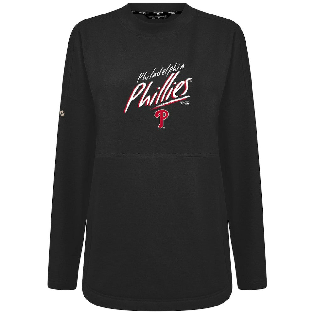 MLB Philadelphia Phillies Levelwear Women's Oversized Beaudry Sizzle Top