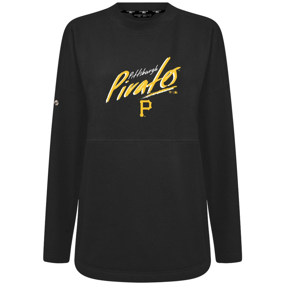 MLB Pittsburgh Pirates Levelwear Women's Oversized Beaudry Sizzle Top