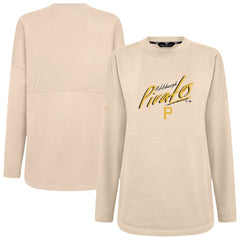 MLB Pittsburgh Pirates Levelwear Women's Oversized Beaudry Sizzle Top