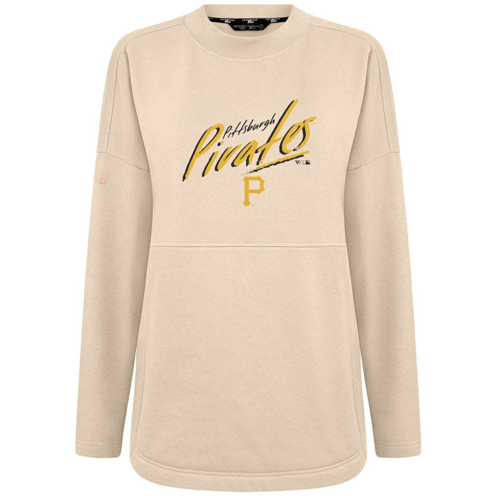 MLB Pittsburgh Pirates Levelwear Women's Oversized Beaudry Sizzle Top