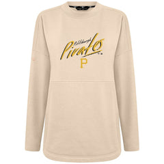 MLB Pittsburgh Pirates Levelwear Women's Oversized Beaudry Sizzle Top