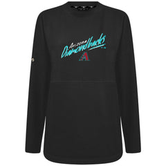 MLB Arizona Diamondbacks Levelwear Women's Oversized Beaudry Sizzle Top