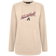 MLB Arizona Diamondbacks Levelwear Women's Oversized Beaudry Sizzle Top