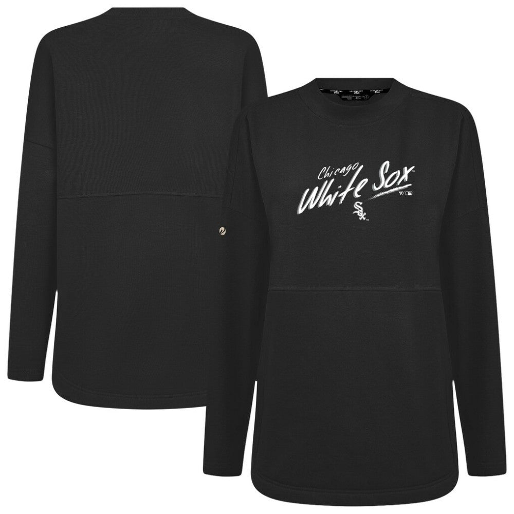 MLB Chicago White Sox Levelwear Women's Oversized Beaudry Sizzle Top