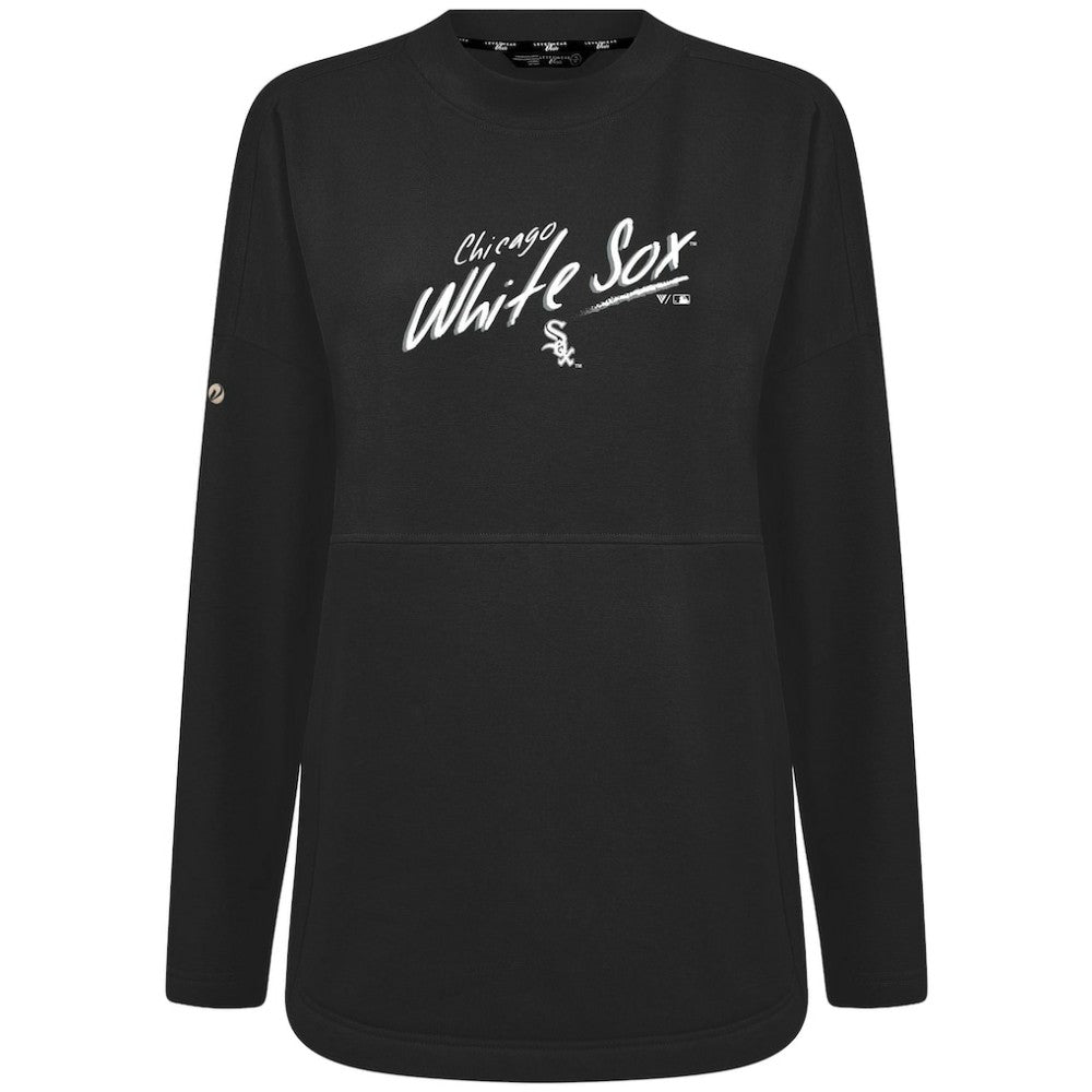 MLB Chicago White Sox Levelwear Women's Oversized Beaudry Sizzle Top