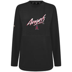 MLB Los Angeles Angels Levelwear Women's Oversized Beaudry Sizzle Top