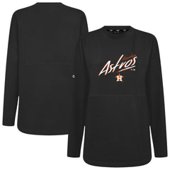 MLB Houston Astros Levelwear Women's Oversized Beaudry Sizzle Top