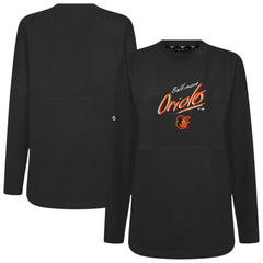 MLB Baltimore Orioles Levelwear Women's Oversized Beaudry Sizzle Top