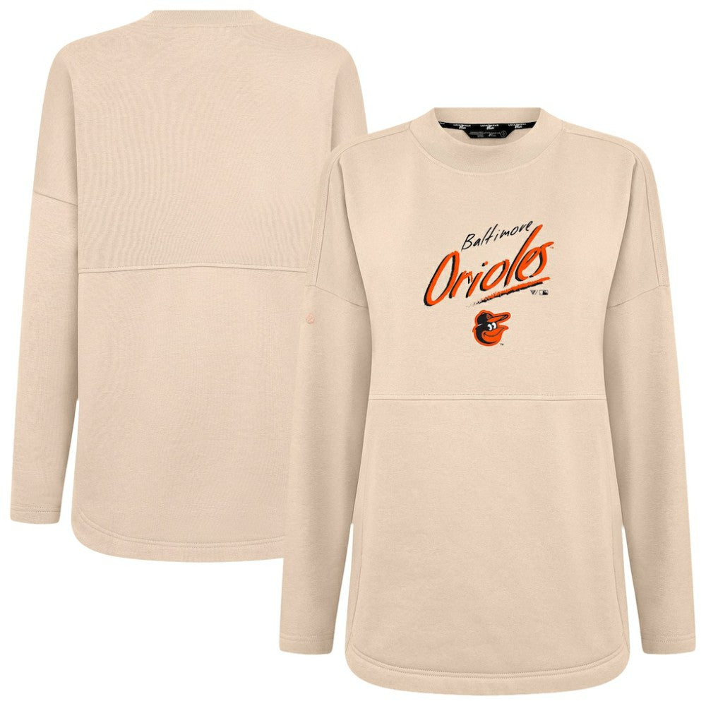 MLB Baltimore Orioles Levelwear Women's Oversized Beaudry Sizzle Top