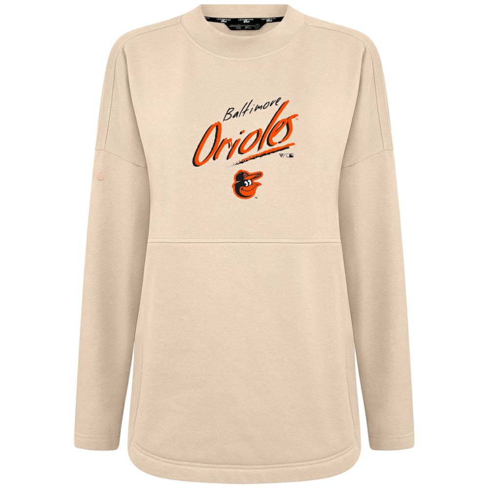 MLB Baltimore Orioles Levelwear Women's Oversized Beaudry Sizzle Top